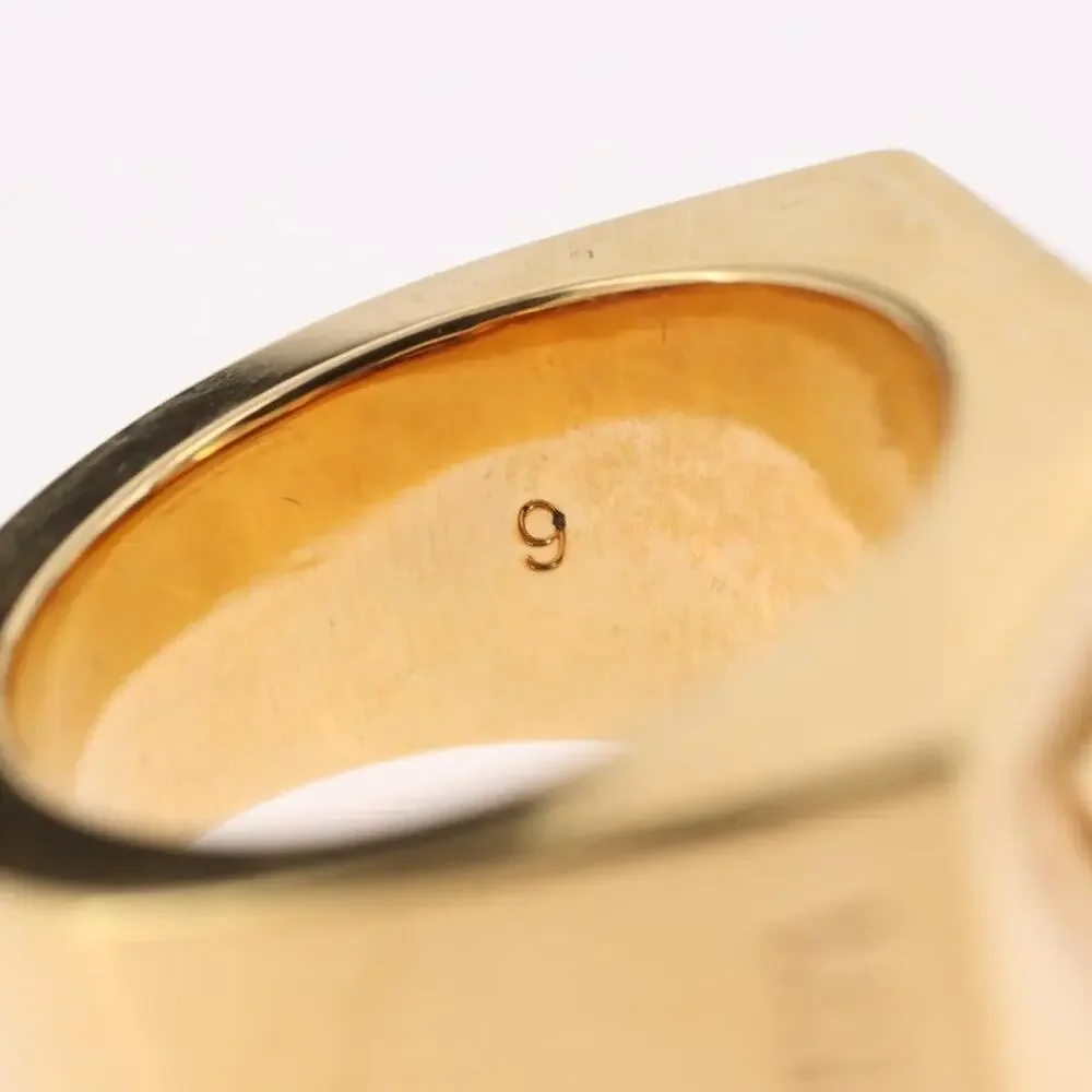 Versace Greca Ring Gold